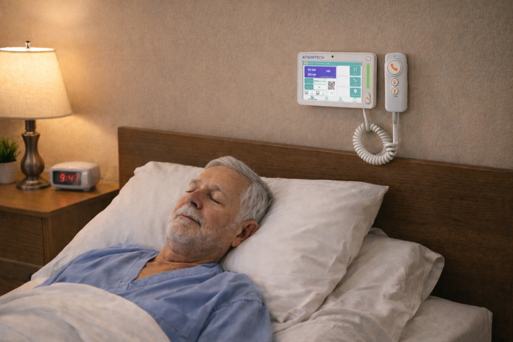 a nurse call system for nursing homes